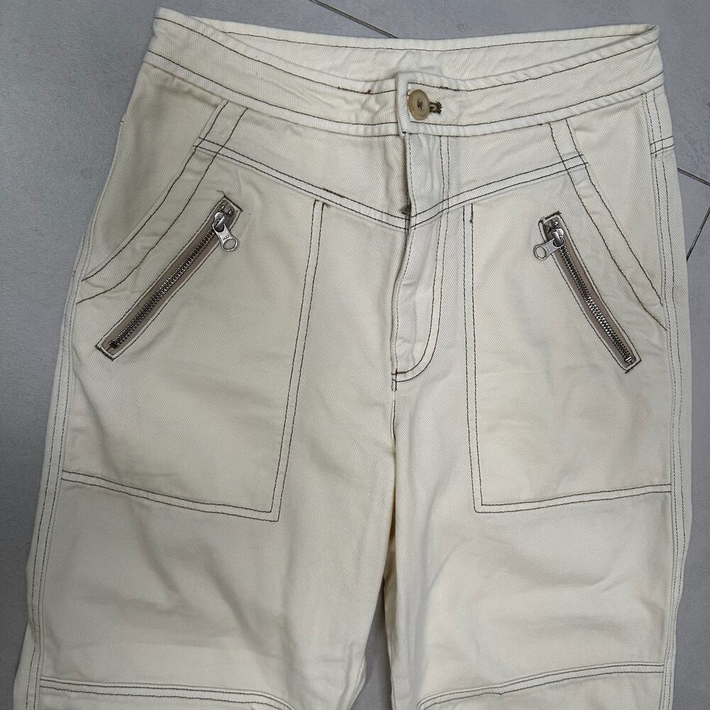 Free People Misty Road Pants-White In Ivory Size 4 View 5
